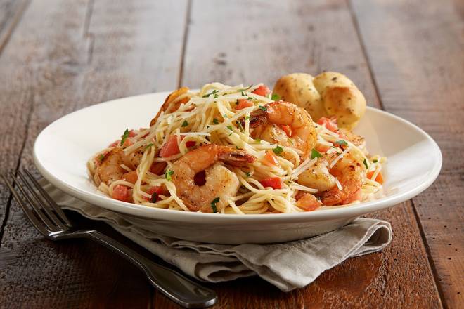 Order Shrimp Scampi food online from Bj Restaurant & Brewhouse store, Westminster on bringmethat.com