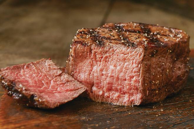 Order 8 oz. Filet Mignon* food online from Logan's Roadhouse store, Fayetteville on bringmethat.com