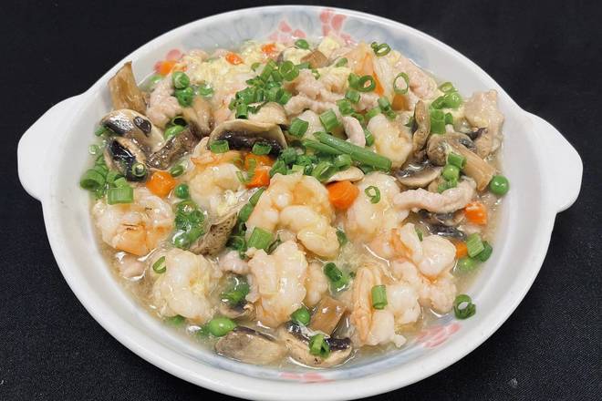 Order Shrimp with Lobster Sauce food online from Szechuan Restaurant Cityview store, Fort Worth on bringmethat.com