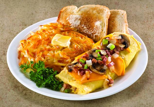 Order Supreme Omelette food online from Fryn' Pan store, Fargo on bringmethat.com