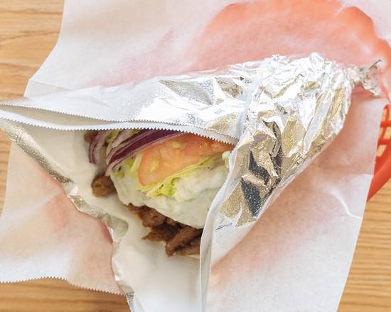 Order Beef Gyro Sandwich food online from Famous Philly Steak & Gyro store, Las Vegas on bringmethat.com