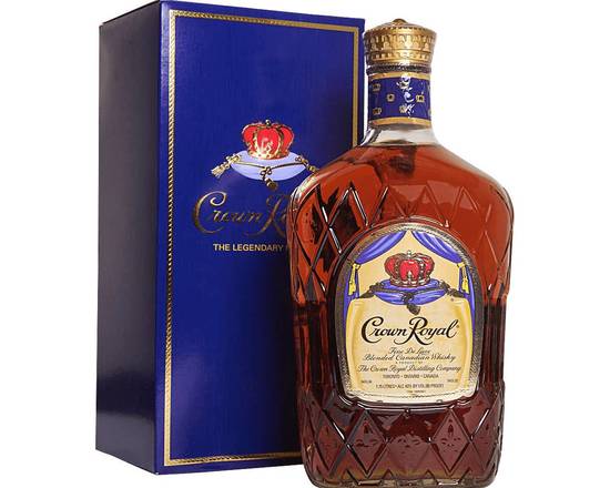 Order Crown Royal Deluxe, 1.75L whiskey (40.0% ABV) food online from Golden Ox Liquors store, Saint Augustine on bringmethat.com