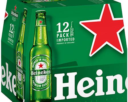 Order Heineken, 12pk-12oz bottle beer (5.0% ABV) food online from Golden Ox Liquors store, Saint Augustine on bringmethat.com