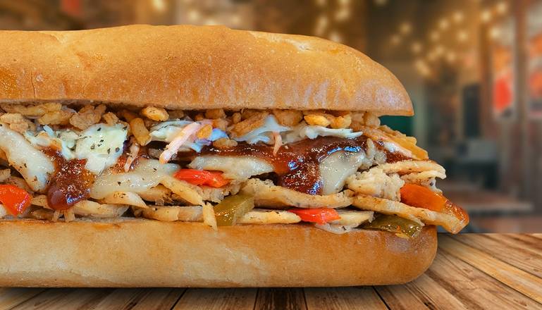 Order BBQ Chicken Cheese Steak food online from Capriotti store, Grand Rapids on bringmethat.com