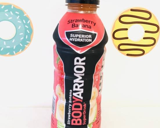 Order Bodyarmor Peach Mango  food online from Donut Tacos Palace store, Austin on bringmethat.com