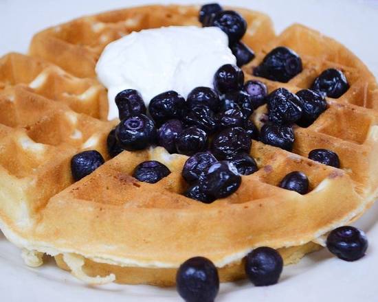 Order One Waffle food online from Old Dixie Cafe Breakfast And Lunch store, Jupiter on bringmethat.com