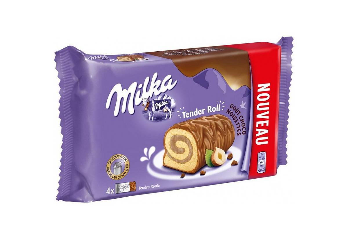 Milka Tender Roll x4