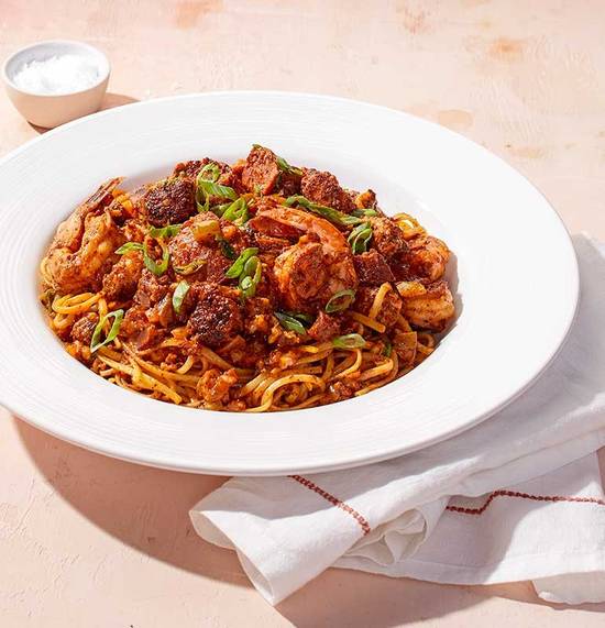 Order JAMBALAYA LINGUINI FINI food online from California Pizza Kitchen - Sarasota store, Sarasota on bringmethat.com