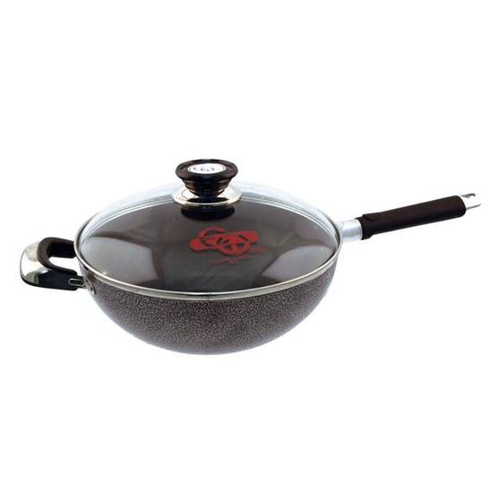 Order Euro-Home Stir Fry Pan with Glass Lid food online from Everyday Needs by Gopuff store, Melrose Park on bringmethat.com
