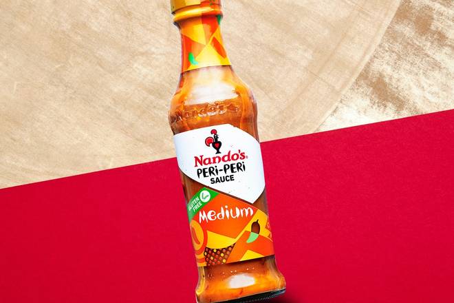 Order Bottle Sauce Medium food online from Nando's Peri-Peri store, Chicago on bringmethat.com