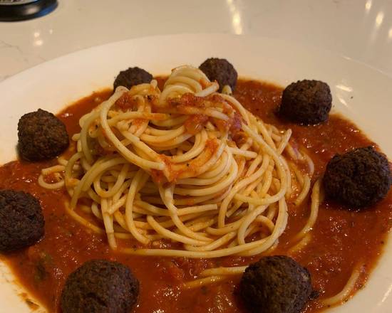 Order Spaghetti with Meatballs Pasta food online from Pie-Fection store, Orlando on bringmethat.com
