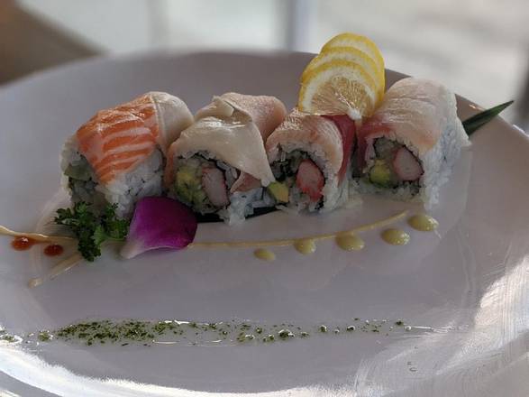 Order Rainbow Roll food online from Beyond The Wok store, Auburn on bringmethat.com