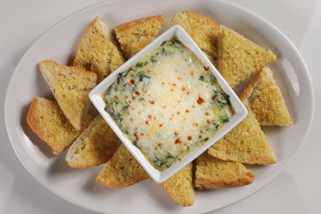Order SPINACH + ARTICHOKE DIP  food online from Romano's Macaroni Grill - Carrollwood store, Tampa on bringmethat.com