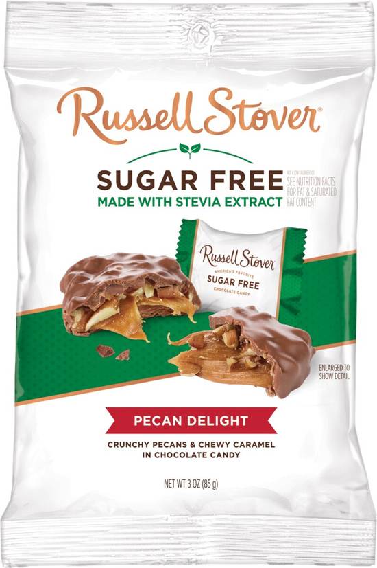 Order Russell Stover Sugar Free Pecan Delights with Stevia, 3 OZ food online from Cvs store, LINCOLN on bringmethat.com