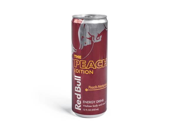 Order Red Bull Peach 12 oz Can food online from Wawa store, Downingtown on bringmethat.com
