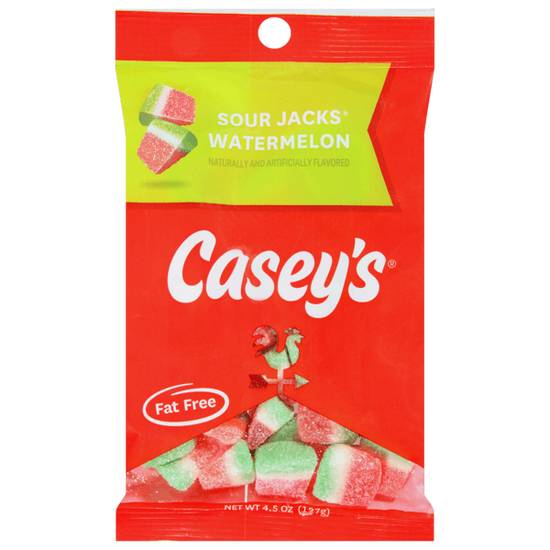 Order Casey's Sour Watermelon Slices 4.5oz food online from Caseys Carry Out Pizza store, St Joseph on bringmethat.com