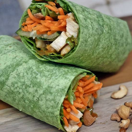 Order Thai Chicken Wrap food online from Little Lois Cafe store, Salem on bringmethat.com