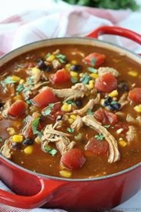 Order Chicken Tortilla Soup food online from El Jefe's Taqueria store, STATE COLLEGE on bringmethat.com