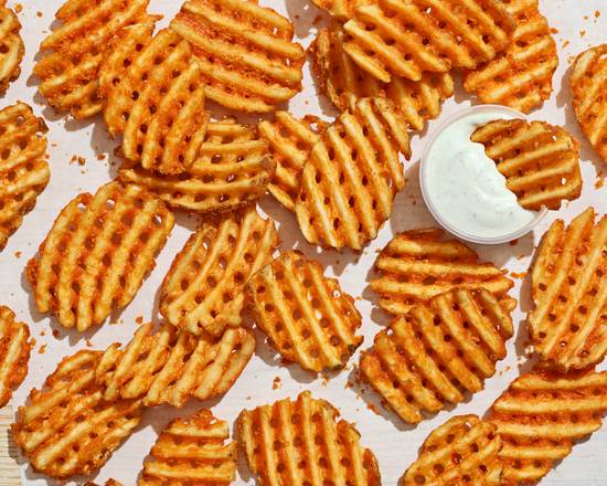 Order Waffle Fries food online from Cosmic Wings store, Erie on bringmethat.com