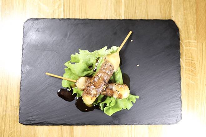 Brochettes Boeuf Fromage X2
