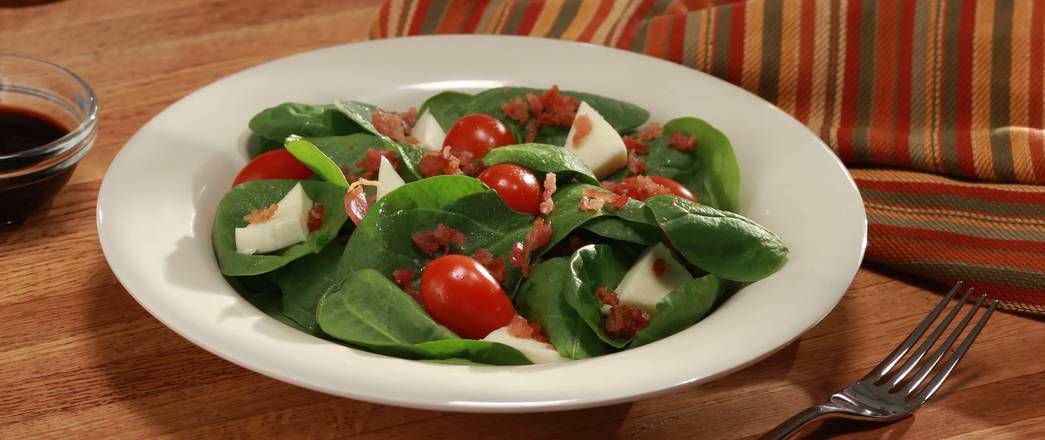 Order Fresh Spinach Salad - Large food online from Johnny New York Style Pizza store, Lawrenceville on bringmethat.com