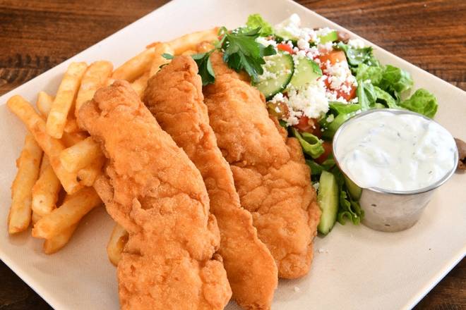 Order CHICKEN FINGERS food online from The Great Greek Mediterranean store, West Palm Beach on bringmethat.com