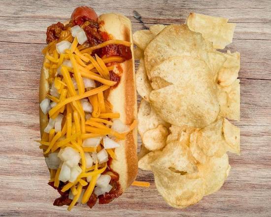 Order Specialty Hot Dog Meal (2 pcs) food online from Archie's Hot Dog Island & Catering LLC store, Gulfport on bringmethat.com