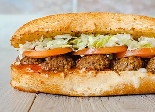 Order 70. MEATLESS MIKE food online from Ike Love & Sandwiches store, Hayward on bringmethat.com