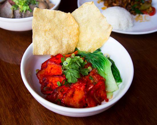 Order BBQ Pork and Crispy Pork Belly food online from Thai Asiatic Restaurant store, Tampa on bringmethat.com
