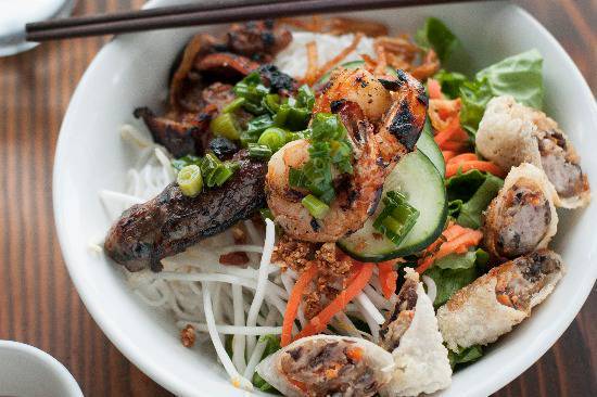 Order Combo Vermicelli Noodles food online from Ba Bar store, Seattle on bringmethat.com