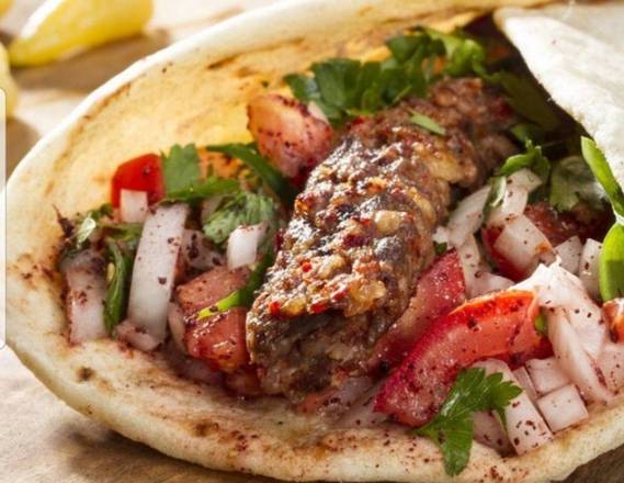 Order Shish Kebab Wrap food online from Mama Mia Italian Cuisine store, Knoxville on bringmethat.com