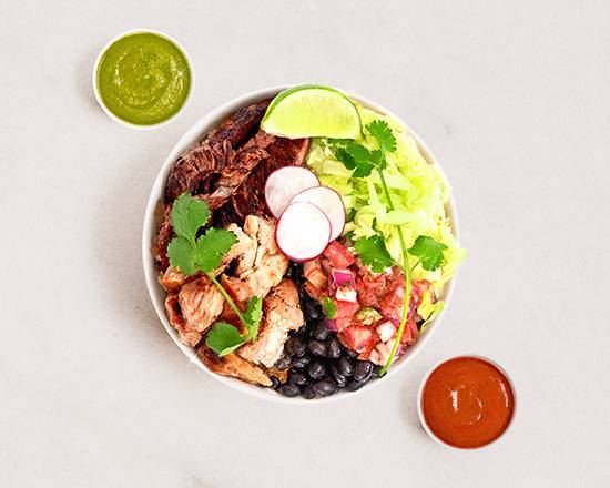 Order Double Meat Burrito Bowl food online from Blessed Burrito Bowls store, Sherman Oaks on bringmethat.com