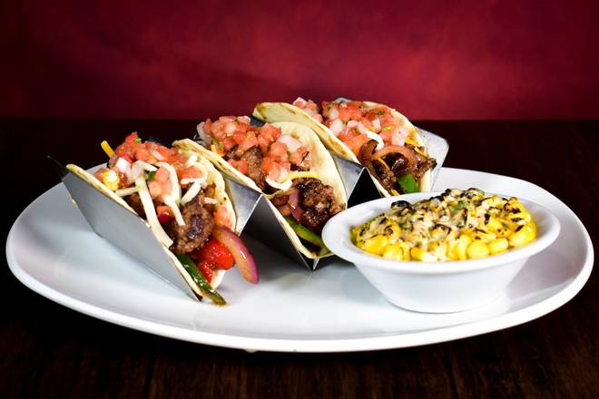 Order Steak Fajita Tacos food online from Aspen Creek Grill store, Noblesville on bringmethat.com