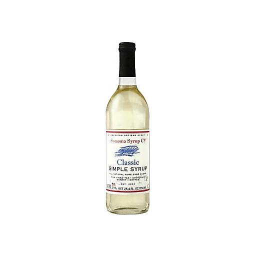 Order Sonoma Syrup Company Classic Simple Syrup (24.5 OZ) 97164 food online from Bevmo! store, Albany on bringmethat.com