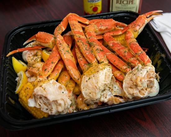 Order #1 Loaded Platter food online from Krab Kingz store, Memphis on bringmethat.com