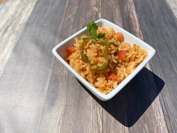 Order Spanish Rice food online from Serranos Mexican Food store, Queen Creek on bringmethat.com