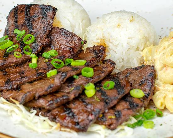 Order BBQ Beef Plate food online from 9th Island Grill store, Henderson on bringmethat.com
