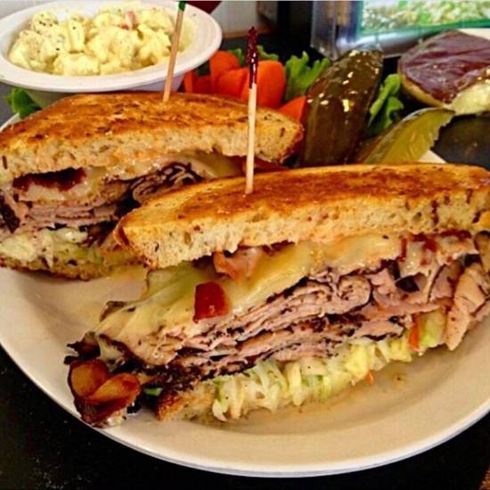 Order Junkyard Reuben Sandwich food online from Bagel Nosh Deli store, Santa Monica on bringmethat.com