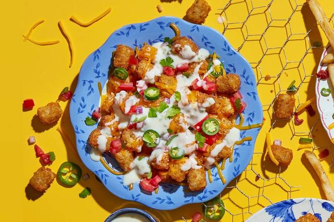 Order Nacho Tots food online from Coop & Run store, Chattanooga on bringmethat.com
