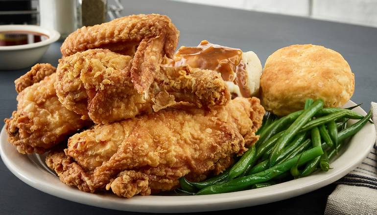 Order Fried Chicken Plate food online from Metro Diner store, Columbus on bringmethat.com