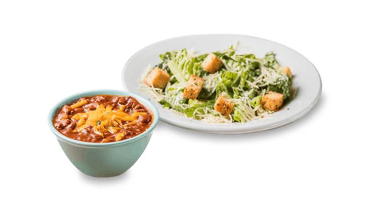 Order Cup of Soup or Chili with Side Salad food online from Famous Daves store, Ft. Myers on bringmethat.com