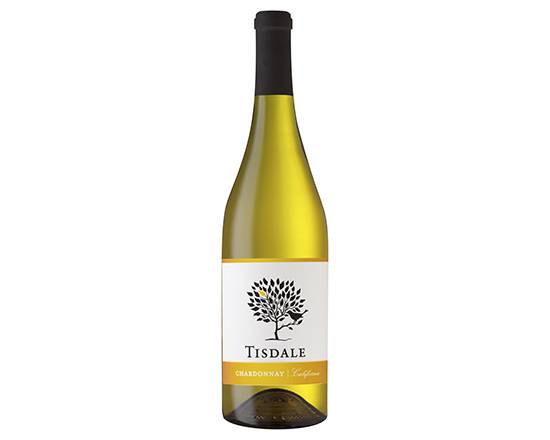 Order Tisdale Vineyards Chardonnay, 750mL white wine (12.0% ABV) food online from Silver Liquor Market store, Los Angeles on bringmethat.com