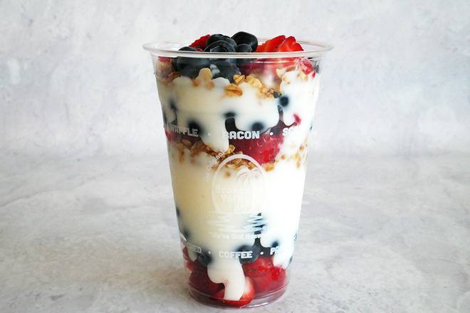 Order Berry Yogurt Parfait food online from The Broken Yolk Cafe  store, San Diego on bringmethat.com
