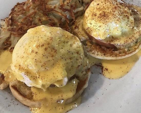 Order Eggs Benedict food online from Zachary's Restaurant store, Cape Canaveral on bringmethat.com