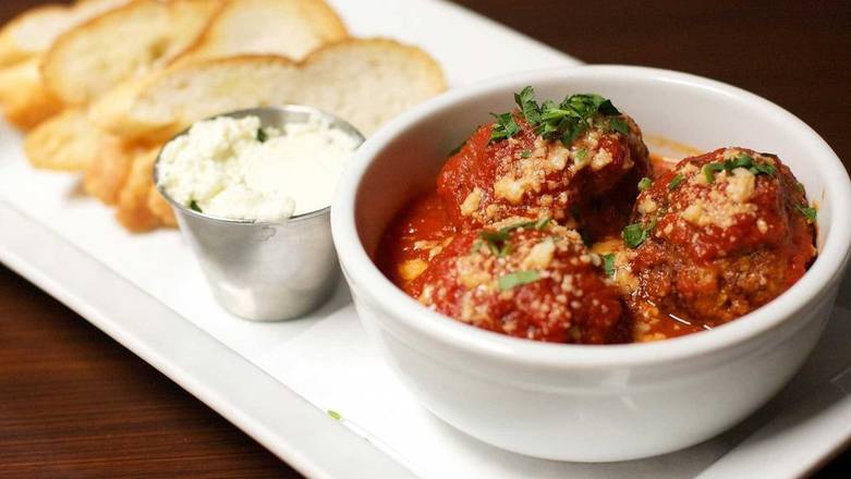 Order Braised Meatballs food online from Barra Rossa – Philadelphia fka Stella Rossa store, Philadelphia on bringmethat.com