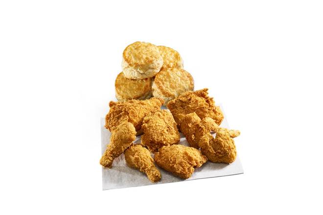 Order 8 pc. & 4 Biscuits food online from Hardee 2935 store, Hampton on bringmethat.com