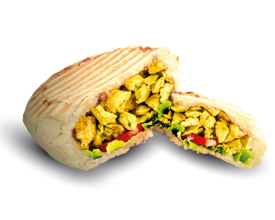 Sandwich Chicken curry