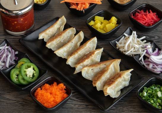 Order Pan Fried Dumplings food online from 369 Ramen & Poke store, Redondo Beach on bringmethat.com