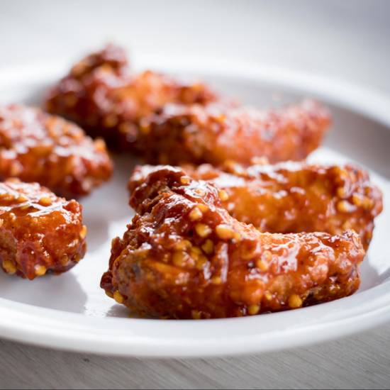 Order Signature Korean Garlic BBQ - 20 pcs food online from The Great Room Cafe store, Redondo Beach on bringmethat.com