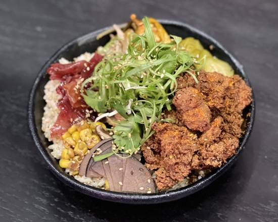 Order Karaage Don food online from 9th St Ramen store, Los Angeles on bringmethat.com